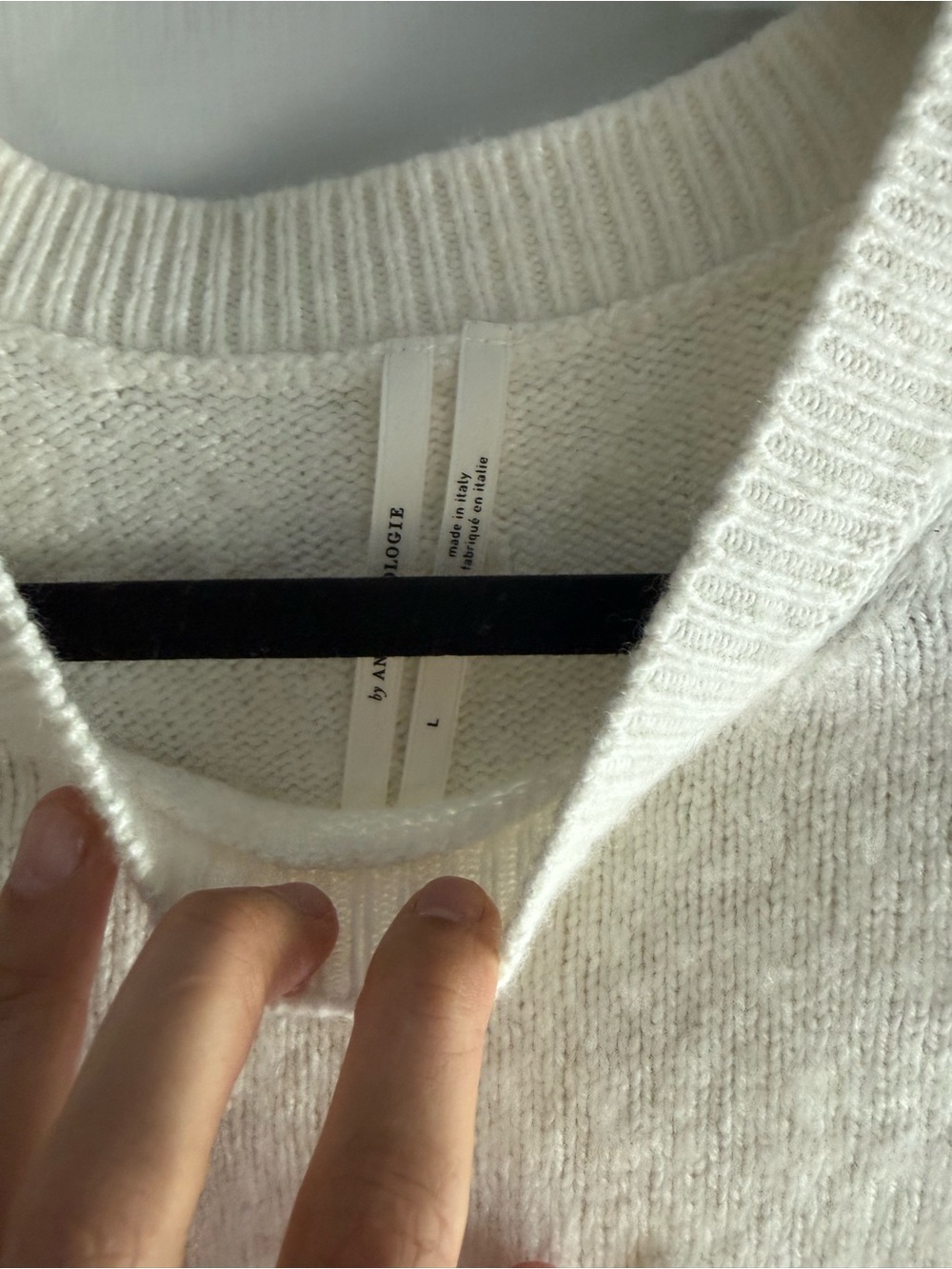 Anthropology - Pom-Pom Short Sleeve Knit Sweater - Picture 2 of 4